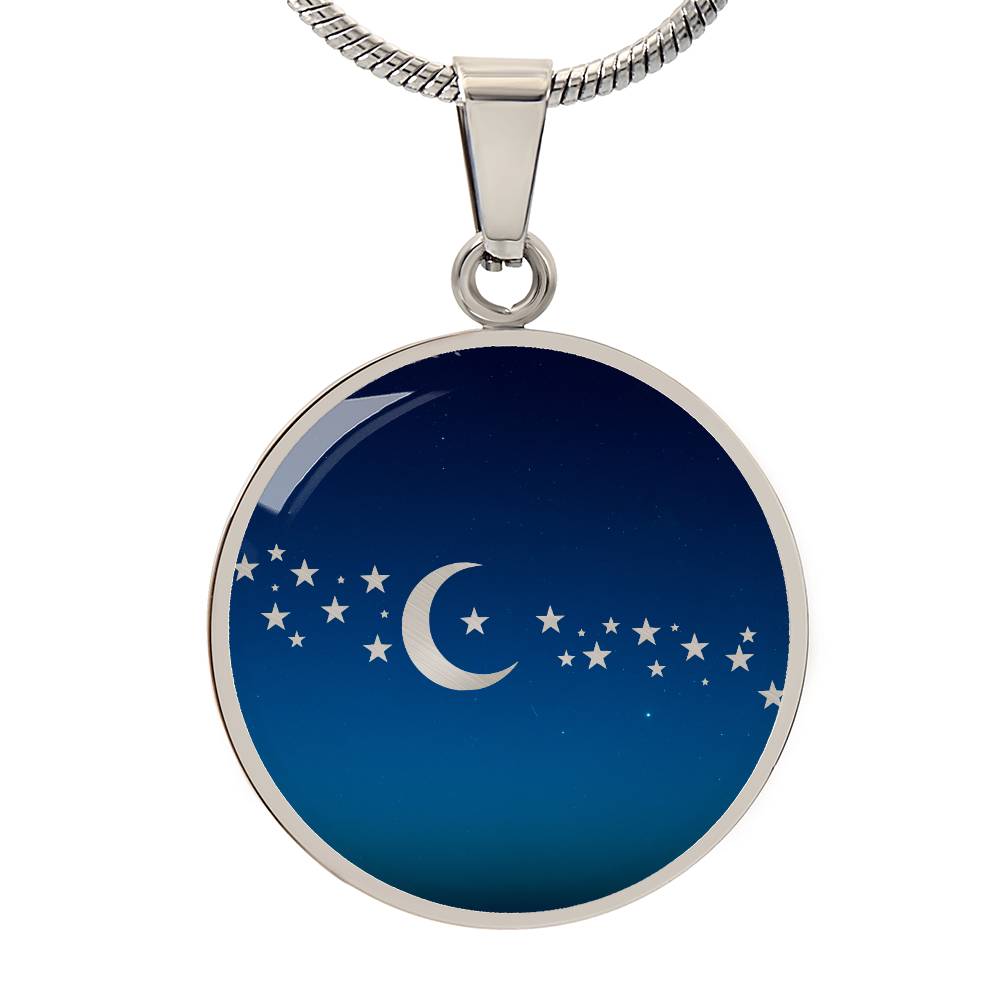 To the Moon and Back  Necklace