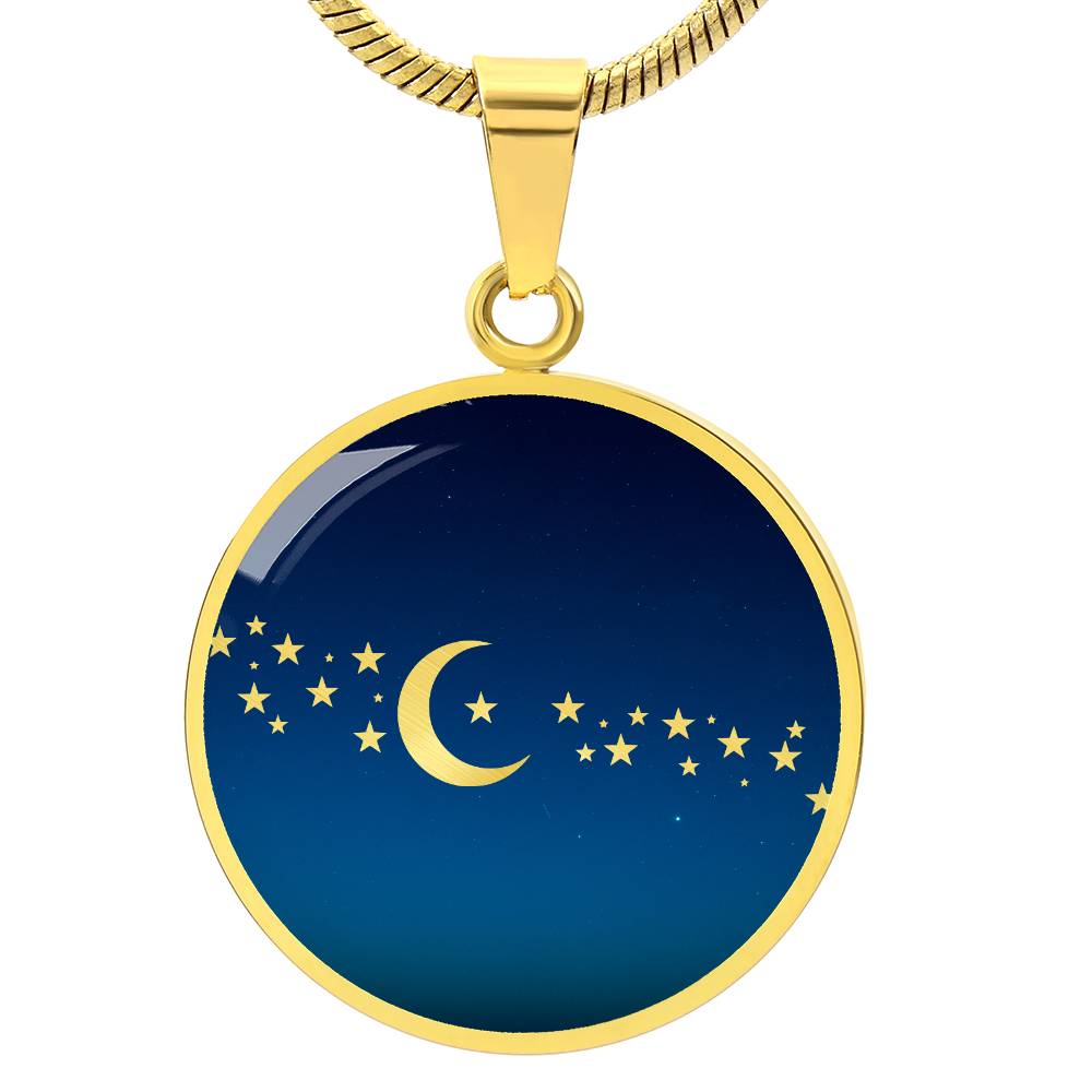 To the Moon and Back  Necklace