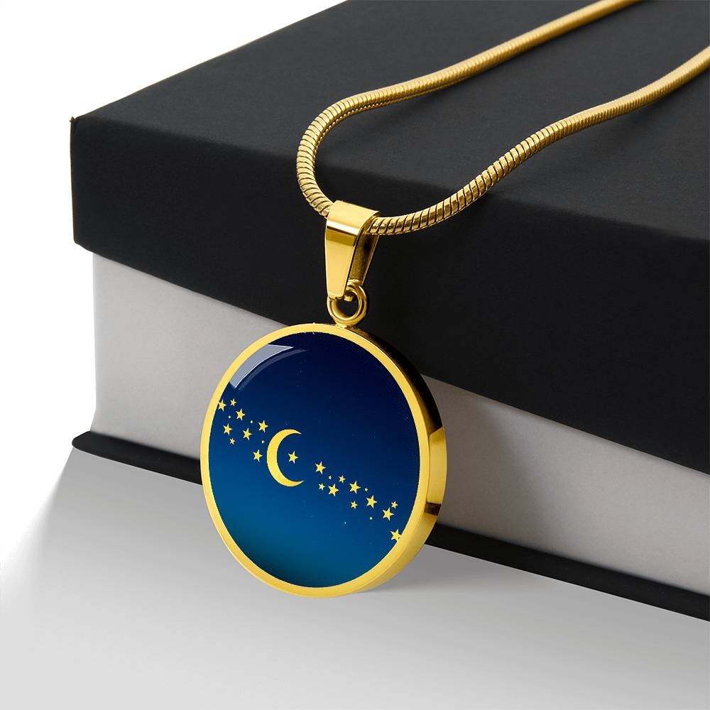 To the Moon and Back  Necklace