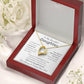 Daughter, You are the Gift to Me - Genuine CZ Necklace Gift